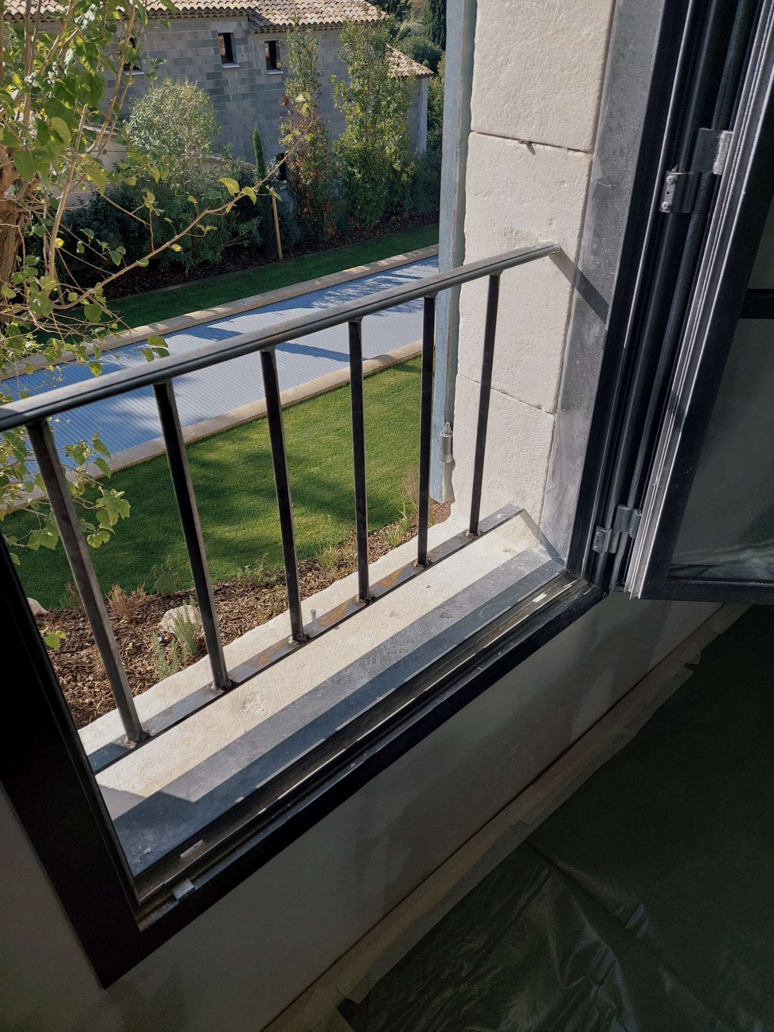 Garde-corps en acier