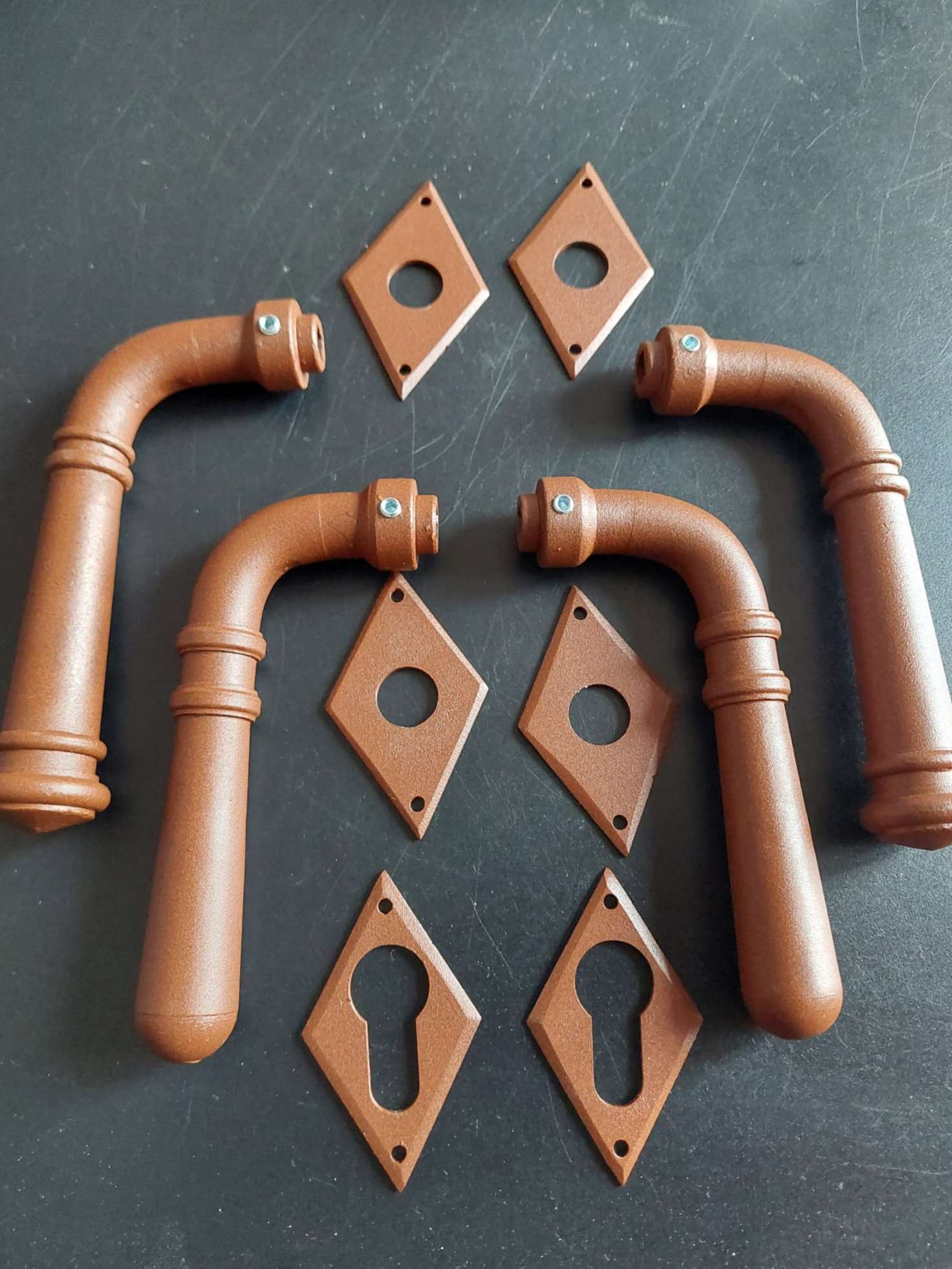 Décoration murale en fer forgé