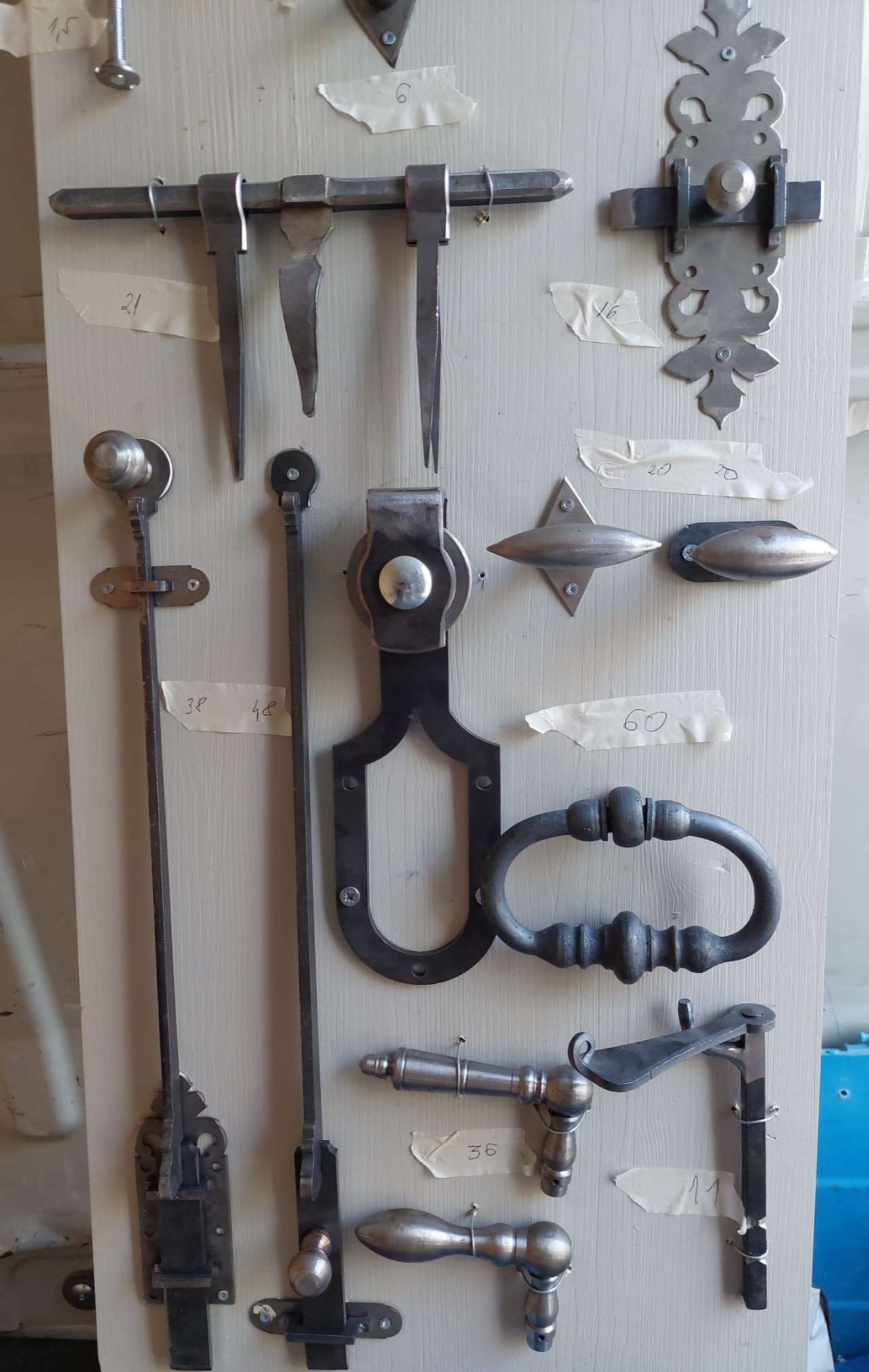 Portillon en fer forgé