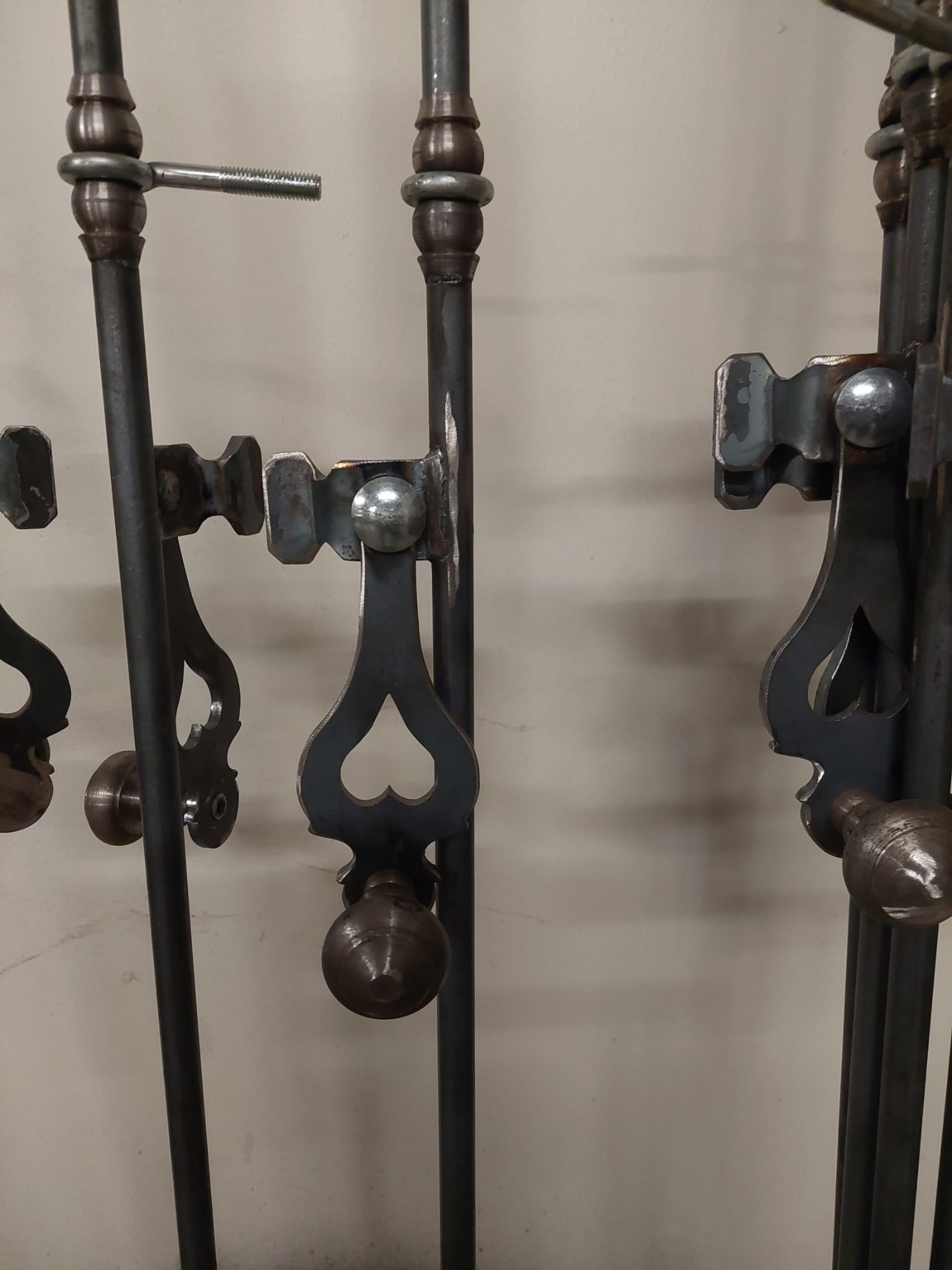 Pièce en fer forgé